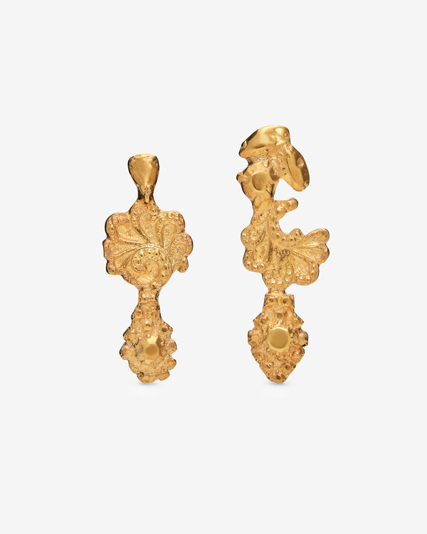 Bianca Perisa - Diamond Collage Earrings - (Gold)
