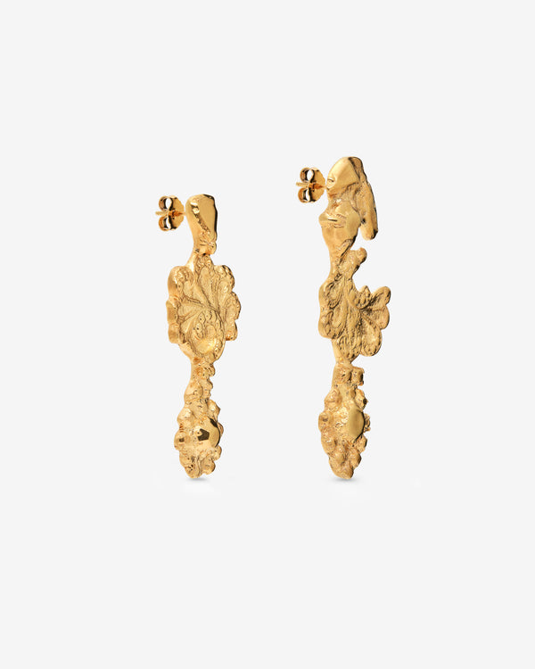 Bianca Perisa - Diamond Collage Earrings - (Gold)