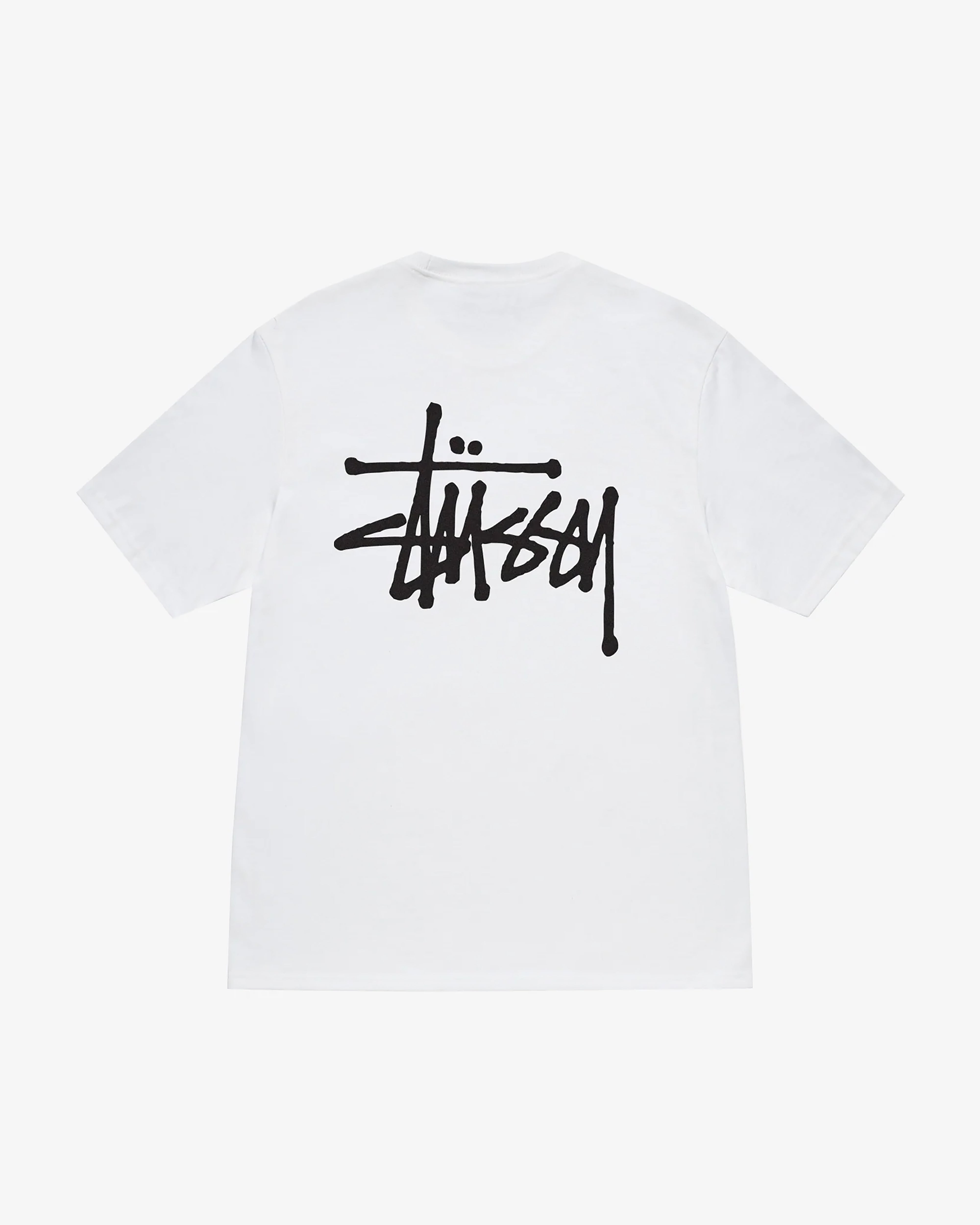 Stüssy: Men's Basic Stüssy Tee (White) | DSML E-SHOP