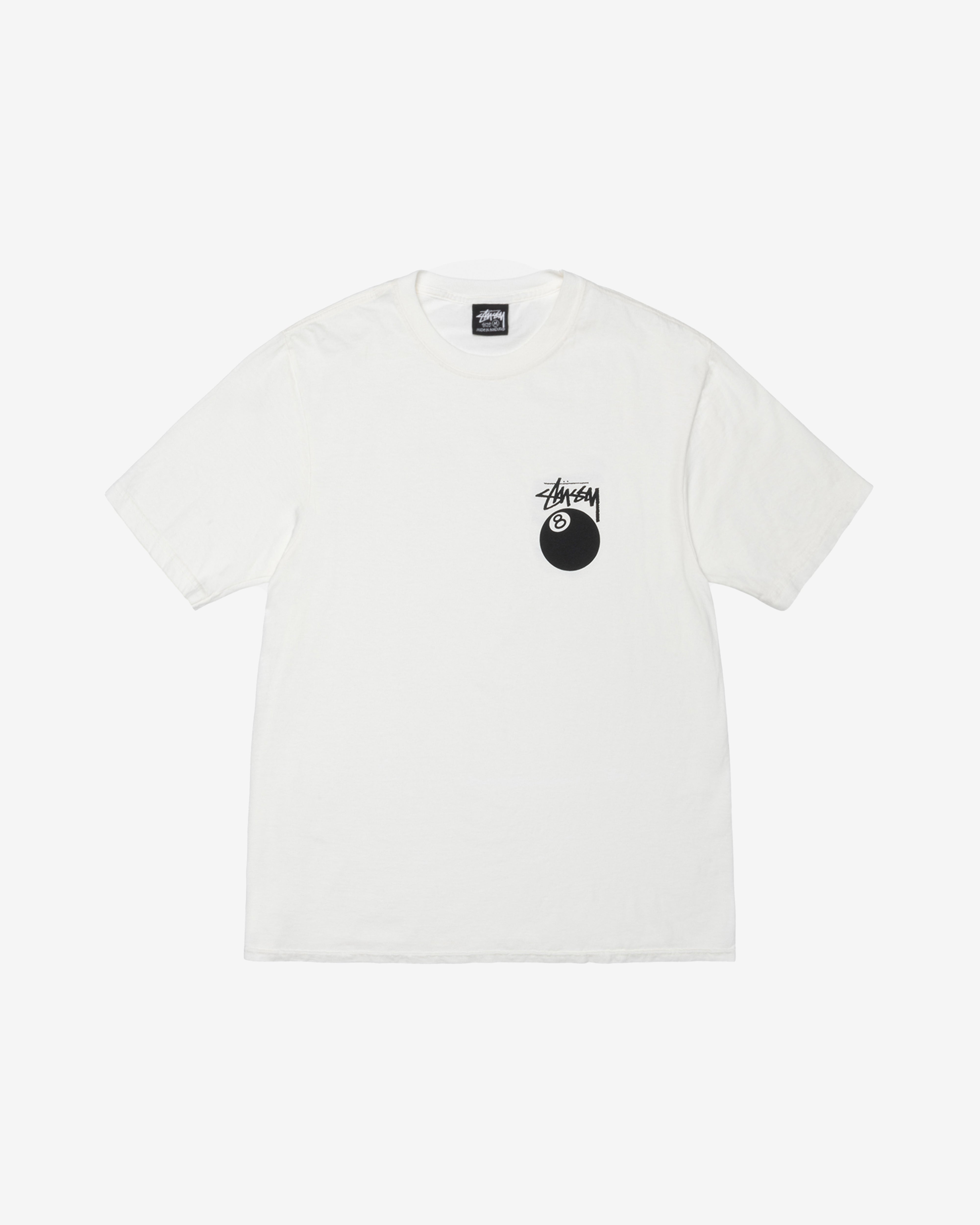 Stüssy - Men's 8 Ball Pigment Dyed T-Shirt - (Natural)