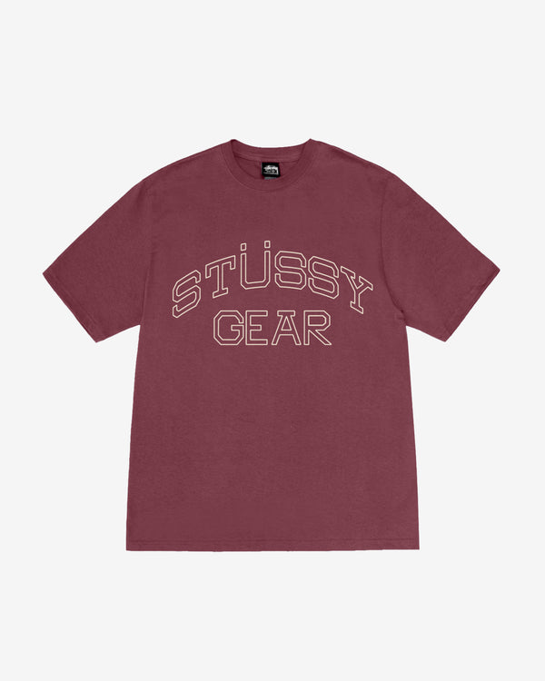 Stüssy - Men's Stüssy Gear T-Shirt - (Oxblood)