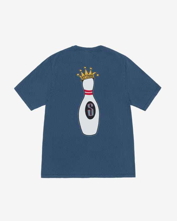 Stüssy - Men's Kingpin Pigment Dyed T-Shirt - (Navy)