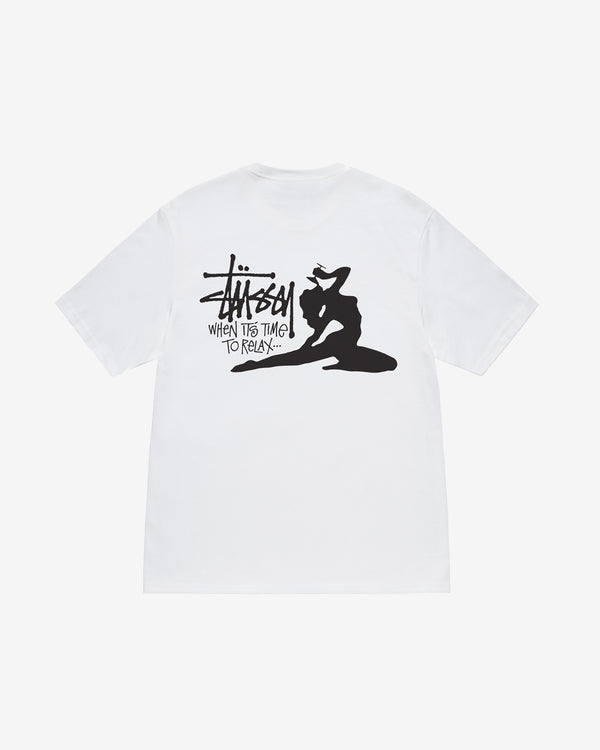 Stüssy - Men's Relax Tee - (White)