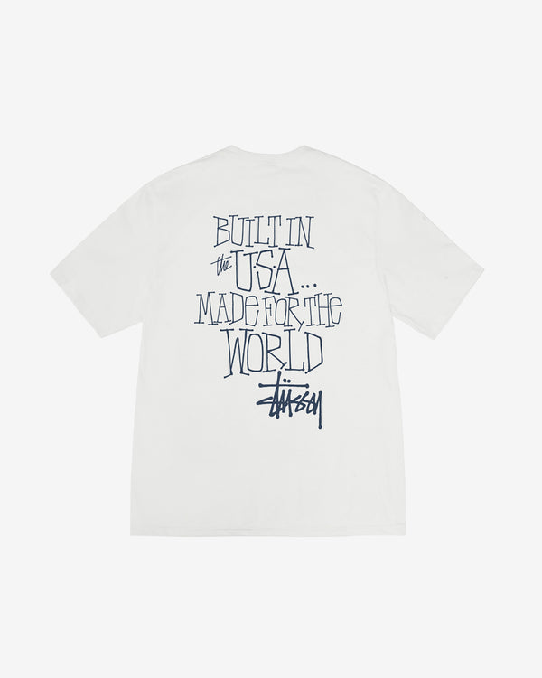 Stüssy - Men's Built In Usa Pig. Dyed Tee - (Natural)