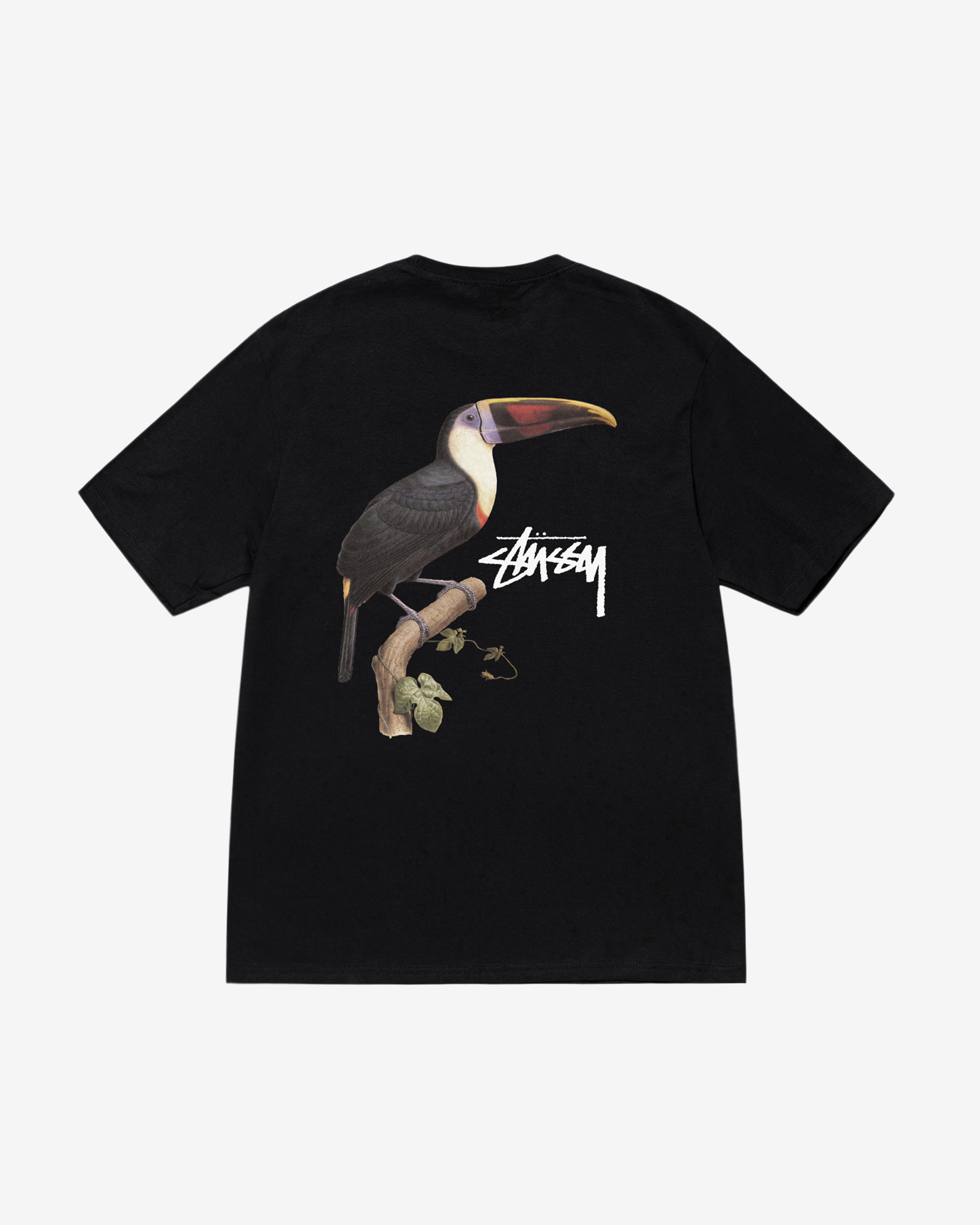 Stussy: Men's Tucan Tee (Black) | DSML E-SHOP