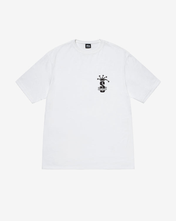 Stüssy - Men's Crown Band Tee - (White)