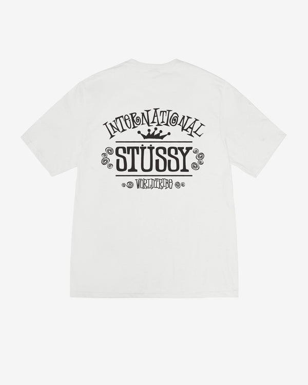 Stüssy - Men's Worldwide Pigment Dyed T-Shirt - (Natural)