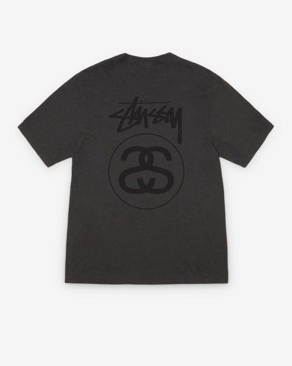 Stüssy - Stock Link Pigment Dyed T-Shirt - (Faded Black)
