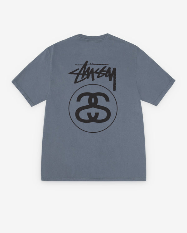 Stüssy - Stock Link Pigment Dyed T-Shirt - (Navy)