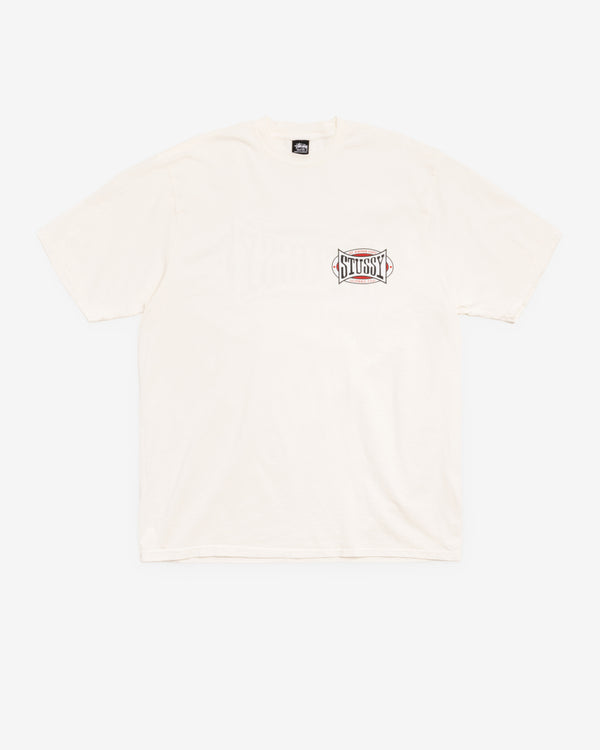 Stüssy - Champion Oval Pigmentment Dyed T-Shirt - (Natural)