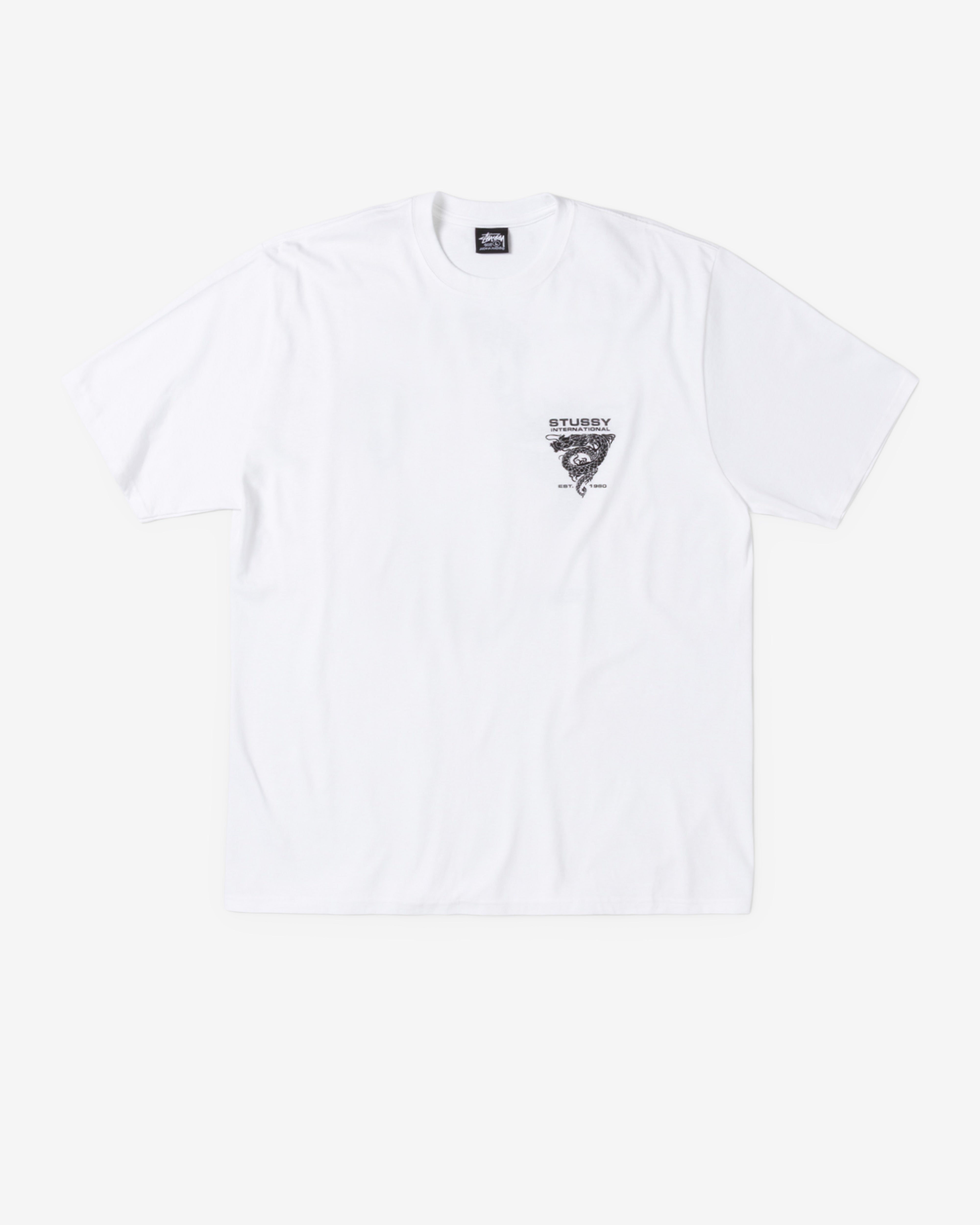 Stüssy: Dragon T-Shirt (White) | DSML E-SHOP