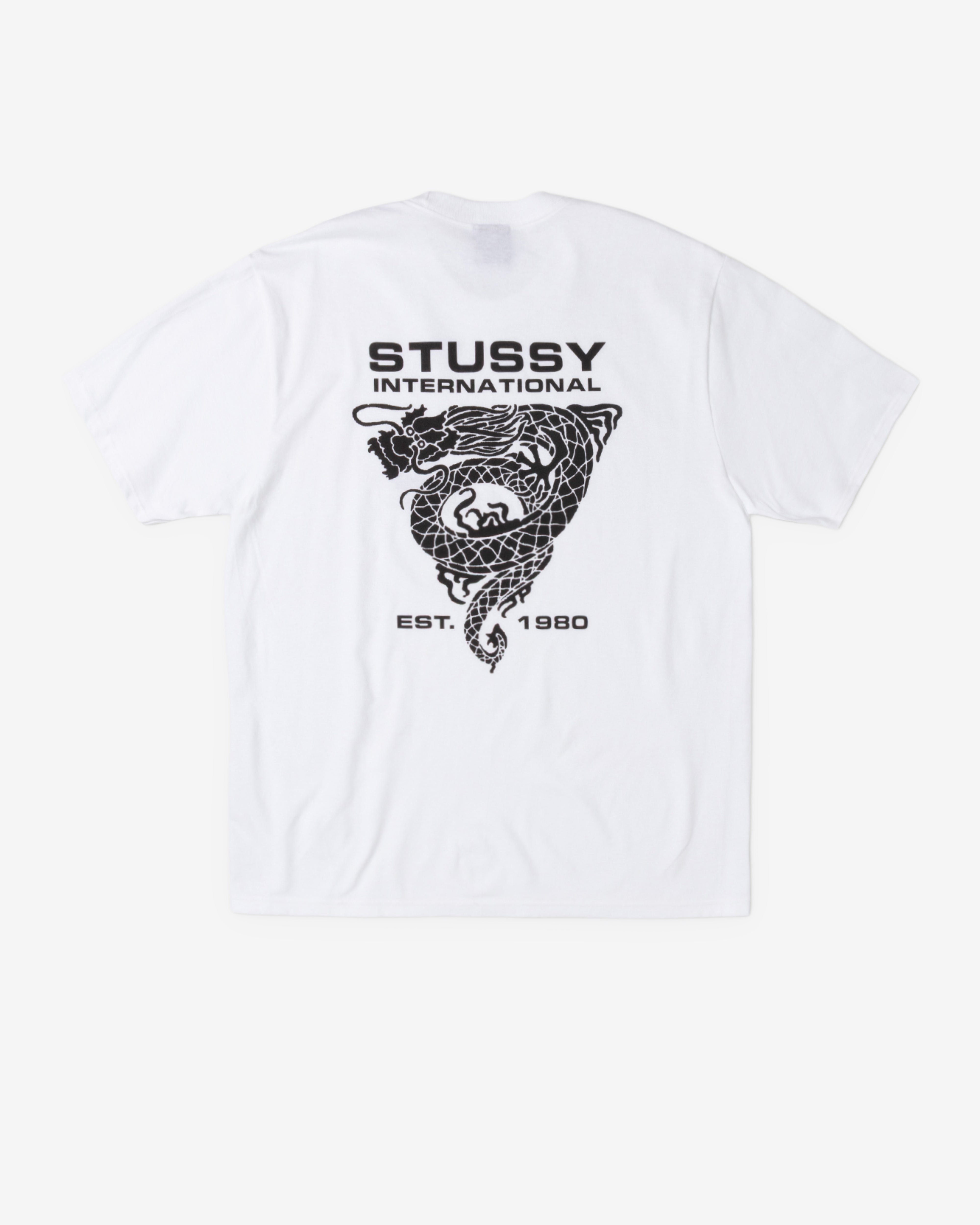 Stüssy: Dragon T-Shirt (White) | DSML E-SHOP
