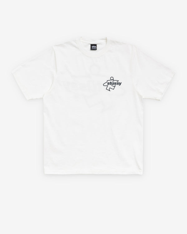 Stüssy - Men's Surf Size Pigment Dyed Tee - (Natural)