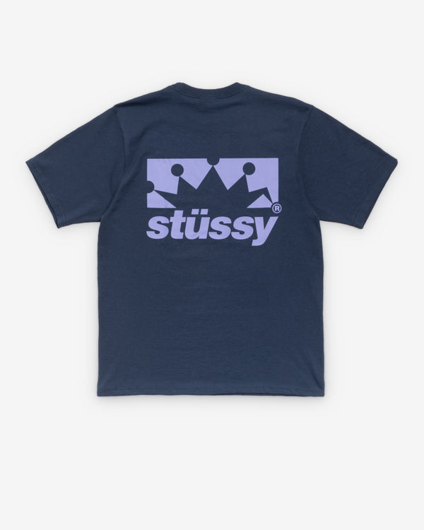 Stüssy - Men's Box Crown Tee - (Navy)
