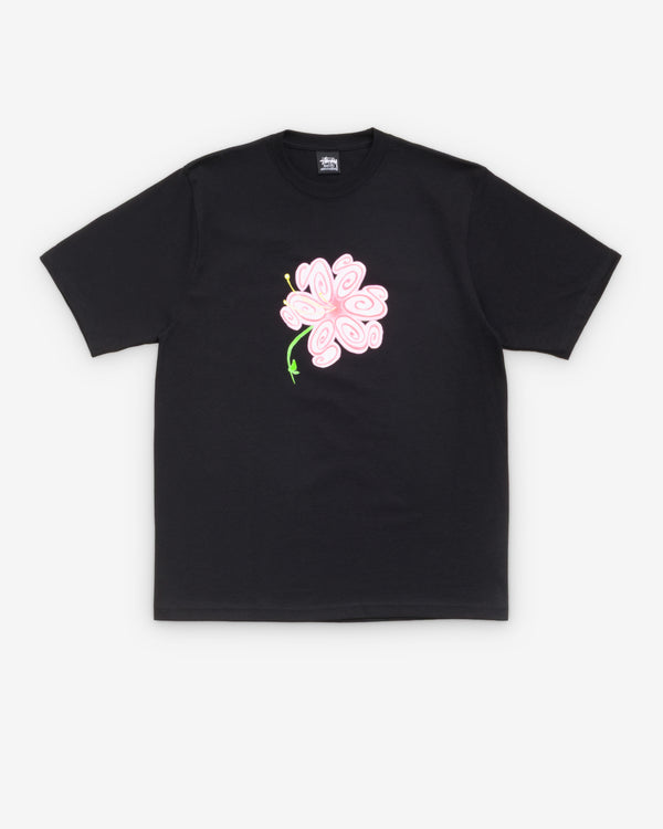 Stüssy - Men's S Flower Tee - (Black)