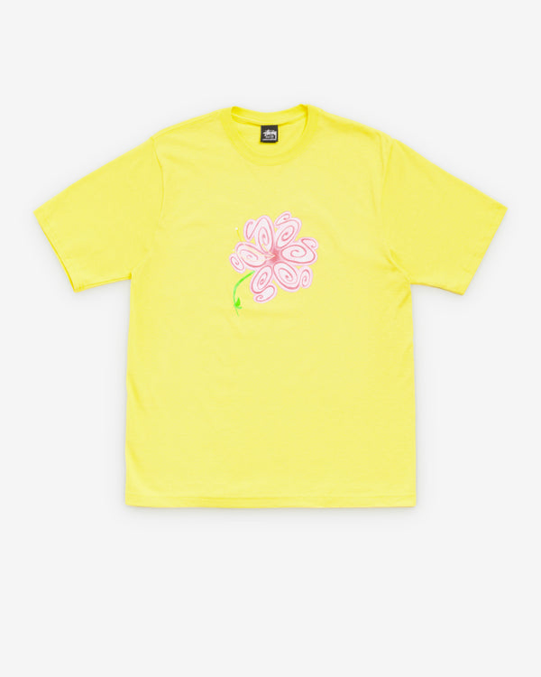 Stüssy - Men's S Flower Tee - (Lemon)