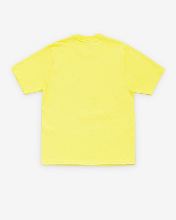 Stüssy - Men's S Flower Tee - (Lemon)