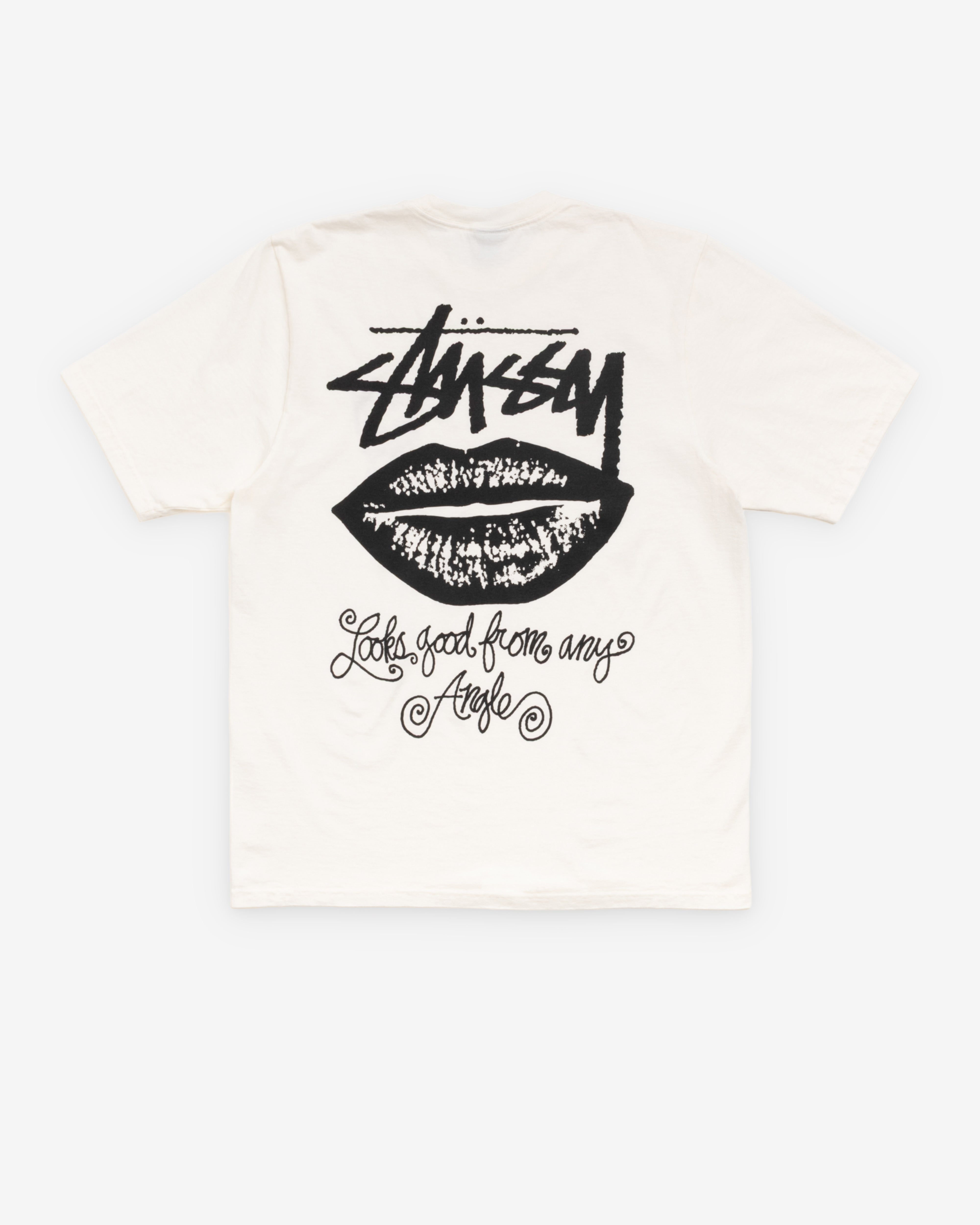Stüssy: Men's Any Angle Pigment Dyed Tee (Natural) | Dover Street