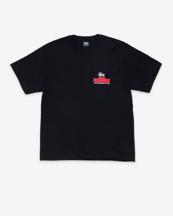 Stüssy Men's Designs Tee - Black