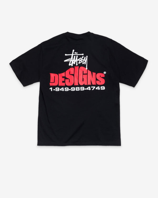 Stüssy Men's Designs Tee - Black