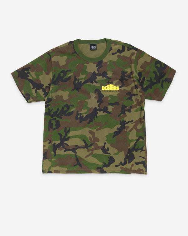 Stüssy Men's Designs Tee - Camo