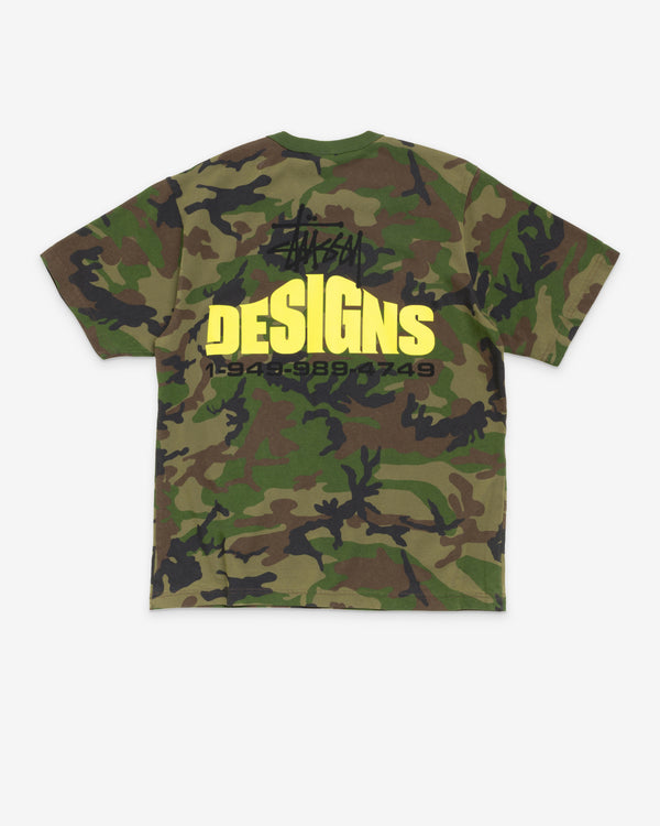 Stüssy Men's Designs Tee - Camo