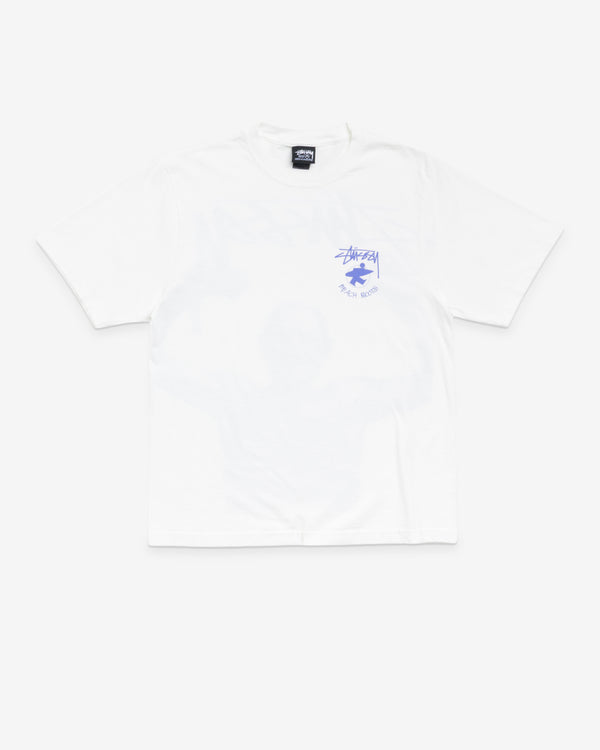 Stüssy Men's Stand Firm Pig. Dyed Tee - Natural