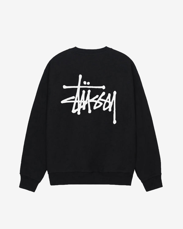 Stüssy - Men's Basic Stüssy Crew - (Black)