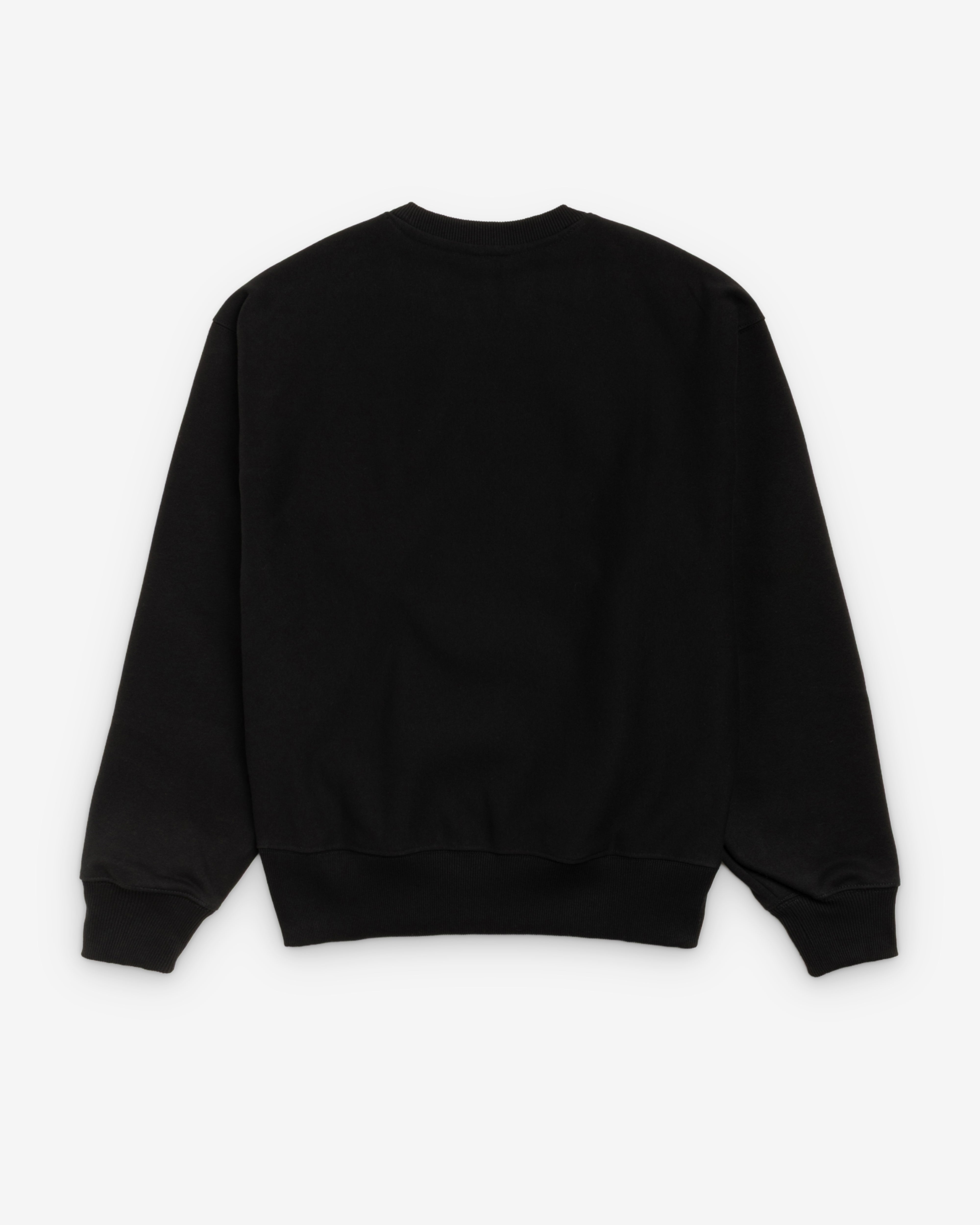 Stüssy: Long Range Crew (Black) | DSML E-SHOP