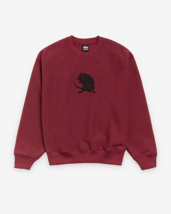Stüssy - Long Range Crew - (Wine)
