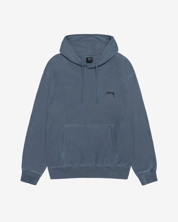 Stussy - Men's Smooth Stock Pig. Dyed Hood - (Navy)