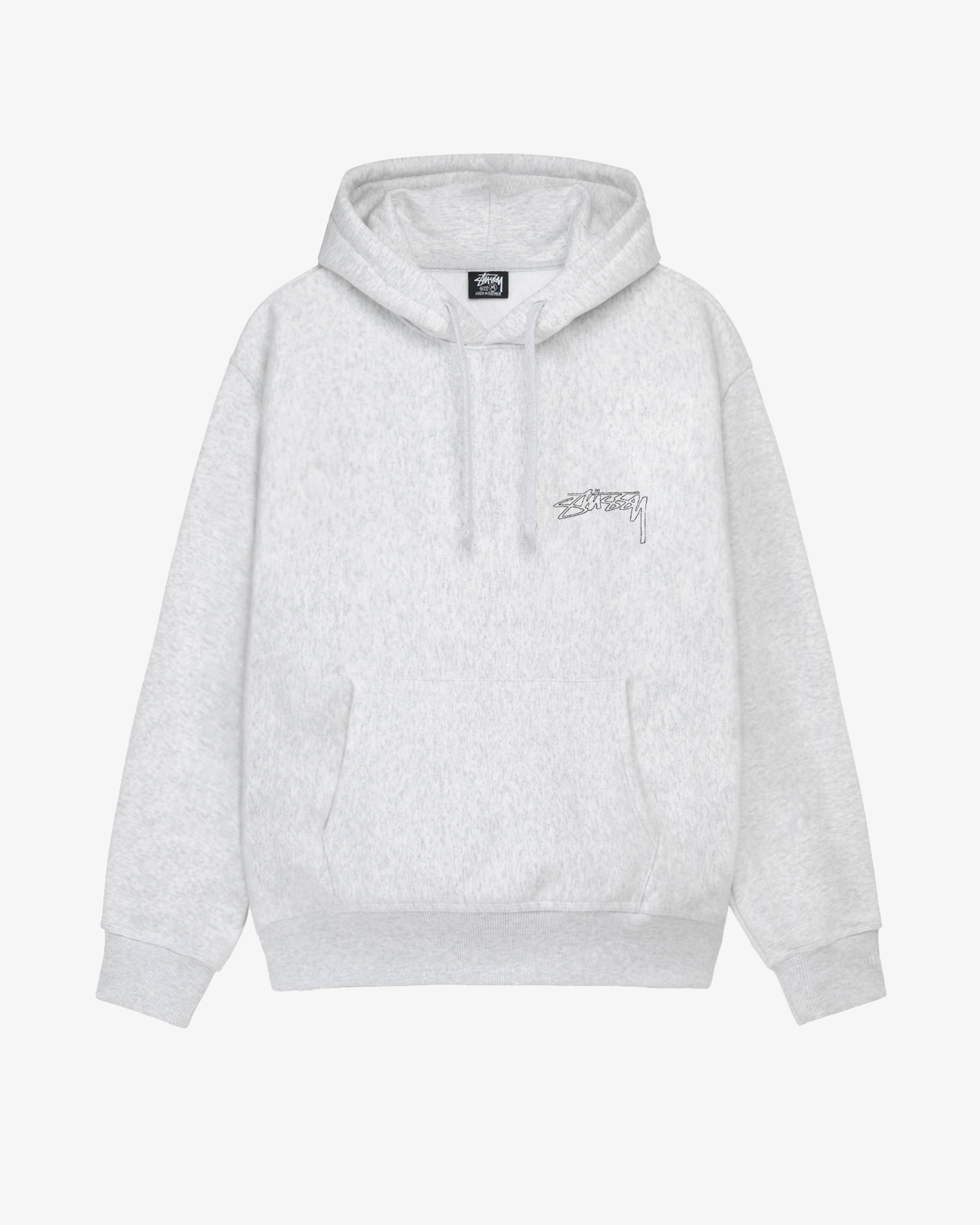 Stussy - Men's Wingspan Hood - (Ash) | Dover Street Market E-Shop ...