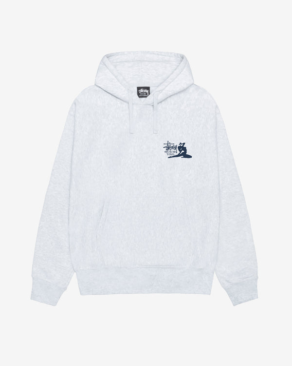 Stüssy - Men's Relax Hood - (Ash Heather)