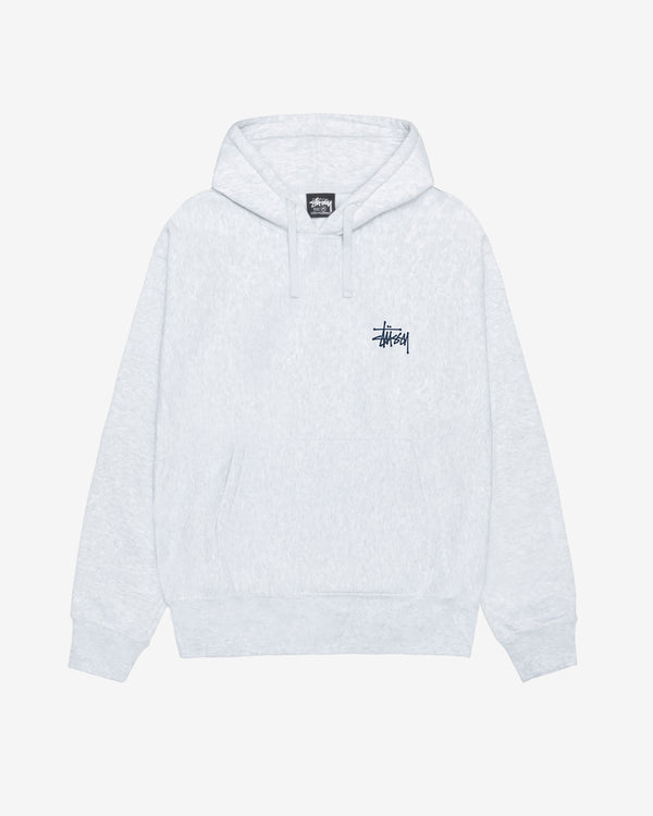 Stüssy - Men's Built In USA Hoodie - (Ash Heather)