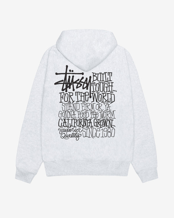 Stüssy - Men's California Grown Hood - (Ash Heather)