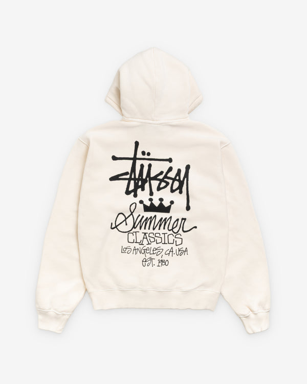 Stüssy - Men's Summer Classics Gar. Dyed Hood - (Bone)