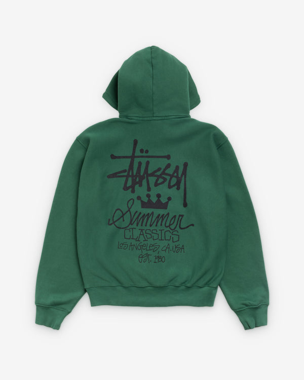 Stüssy - Men's Summer Classics Gar. Dyed Hood - (Pine)