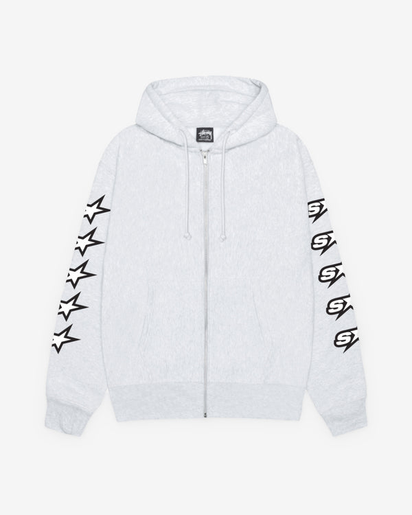Stüssy - Men’s Speedway Zip Hood - (Ashh)