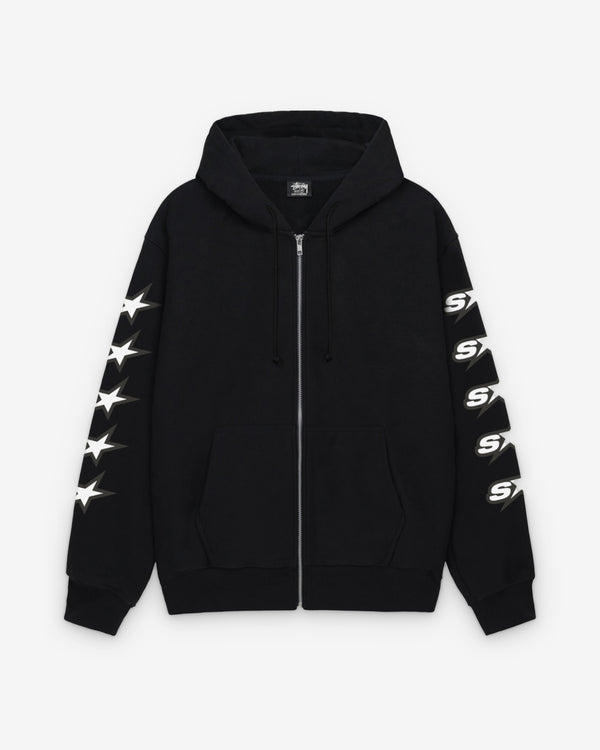 Stüssy - Men’s Speedway Zip Hood - (Blac)