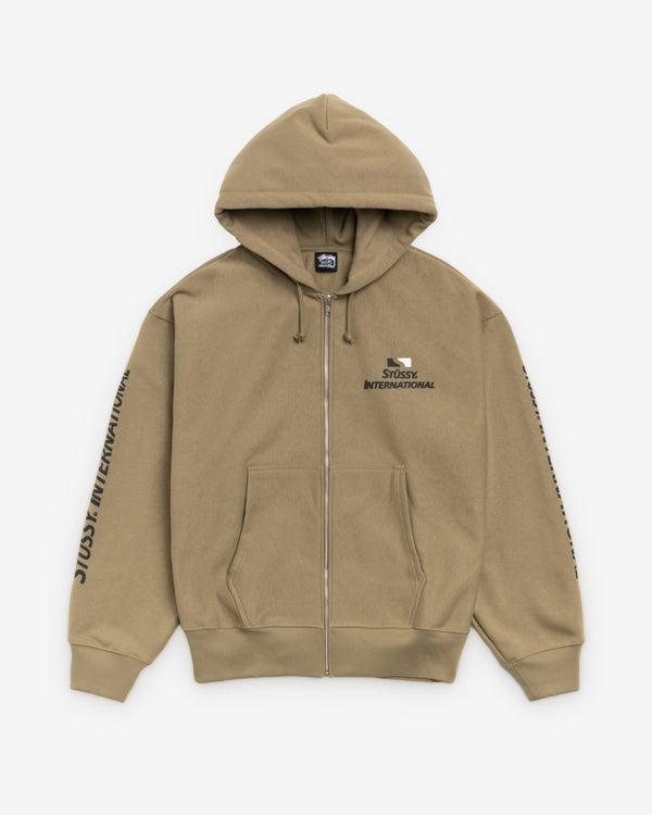 Stüssy - Stüssy International Zip Hood - (Army)