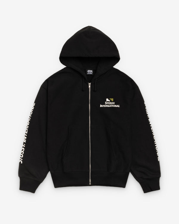 Stüssy - Stüssy International Zip Hood - (Black)