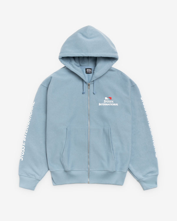 Stüssy - Stüssy International Zip Hood - (Slate)