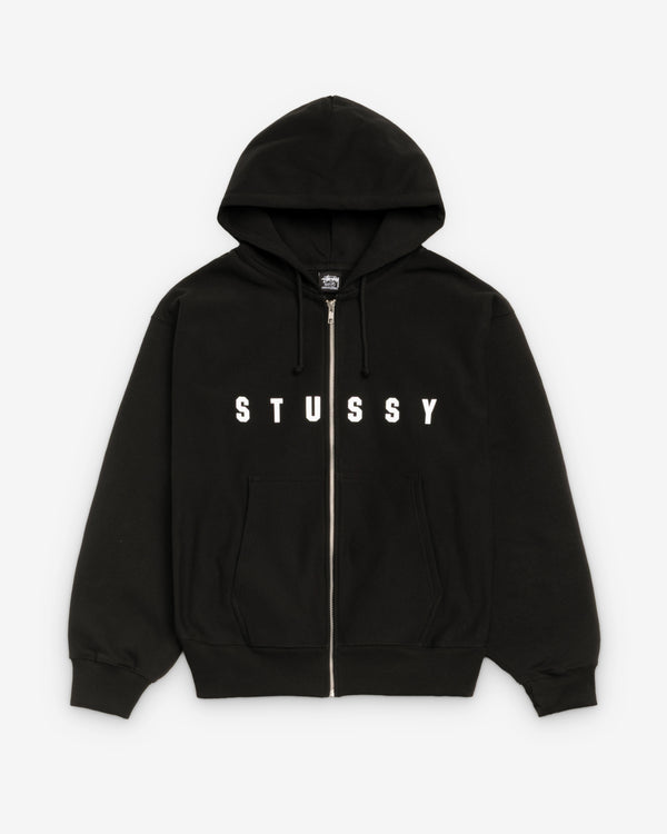 Stüssy - Men's Lens Zip Hood - (Black)