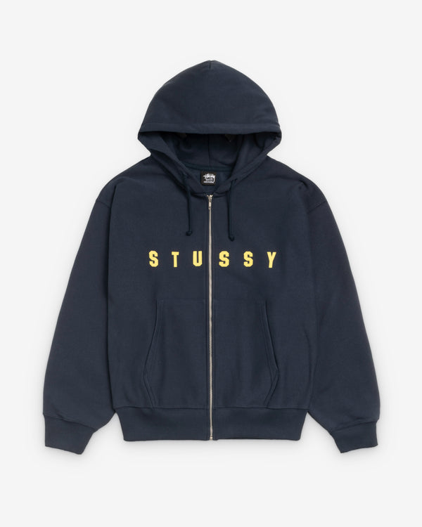 Stüssy - Men's Lens Zip Hood - (Navy)
