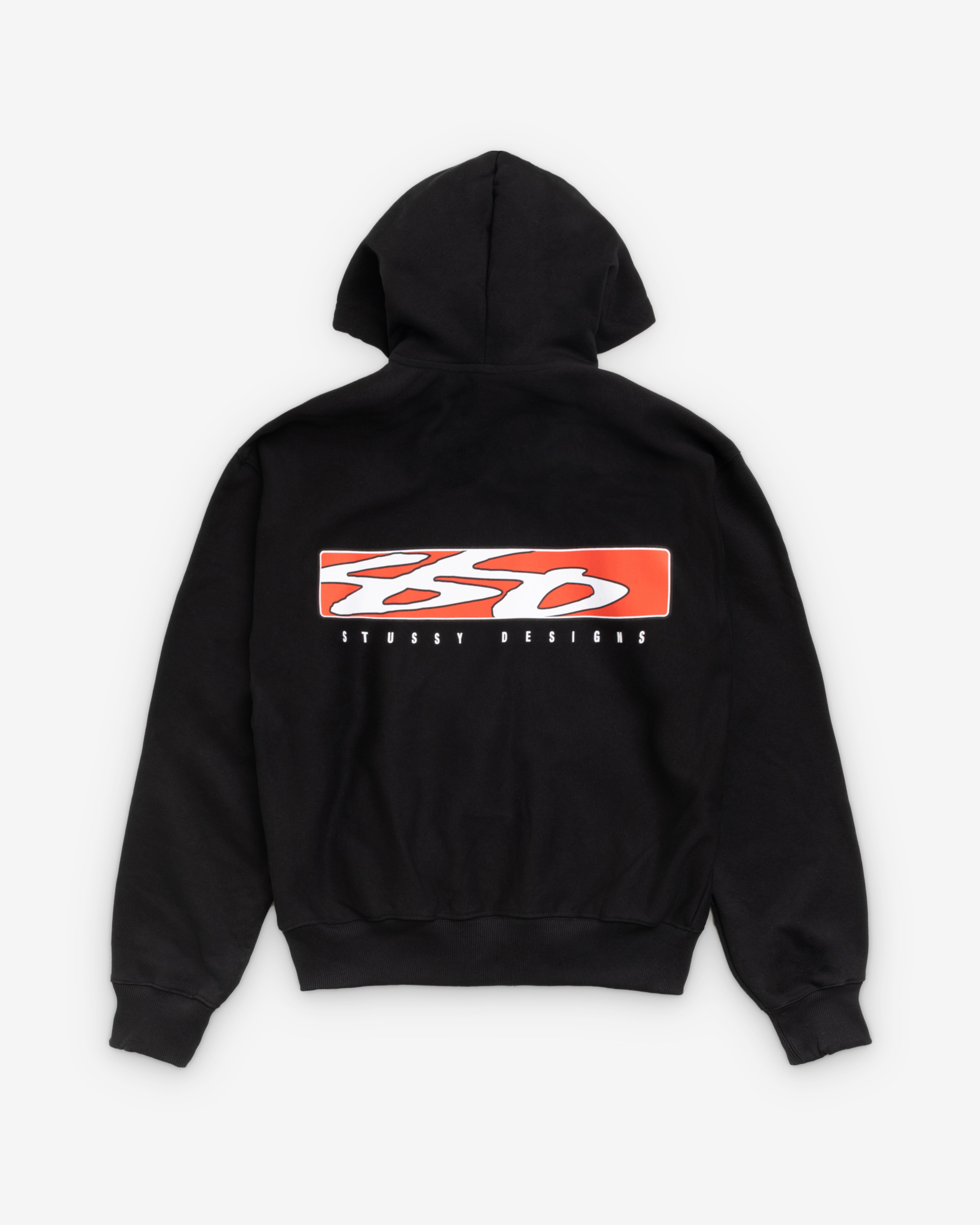 Stüssy: Men's S Box Zip Hood (Black) | Dover Street Market London