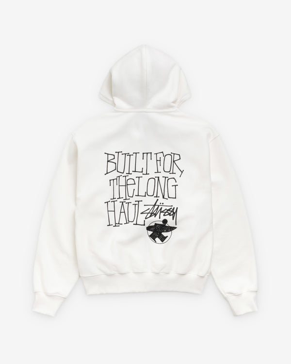Stussy - Men's Long Haul Zip Hood - (Off White)