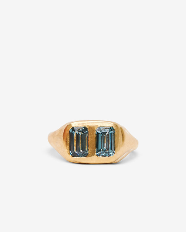 Seb Brown - Spinel Bug Ring - (Yellow Gold)