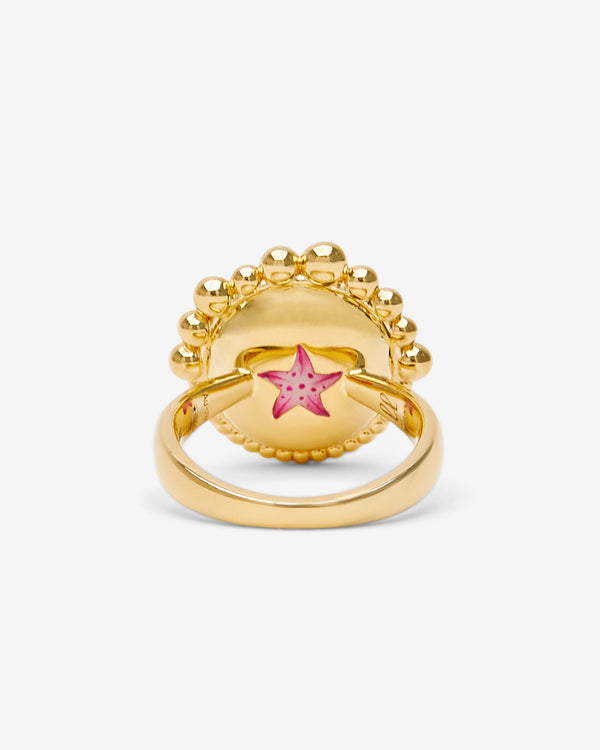 Francesca Villa - Puffer Fish Ring - (Yellow Gold)