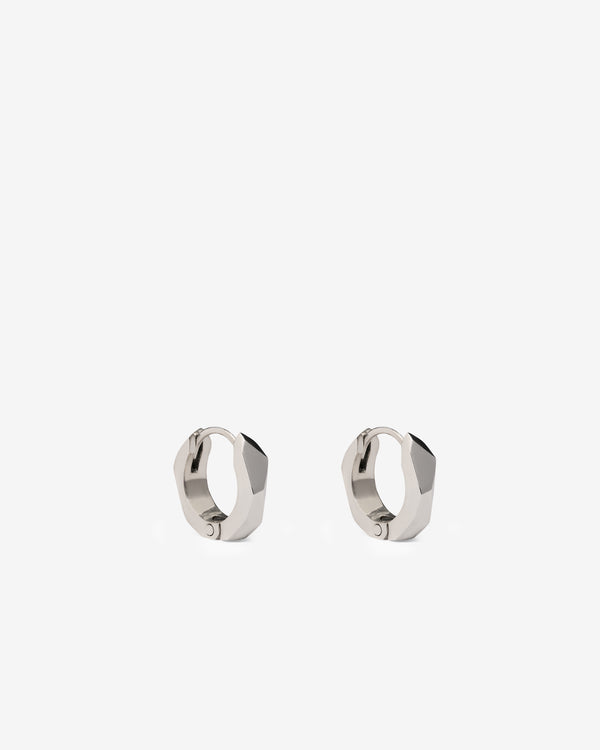 Mizuki Tochigi - Facet Earrings - (Silver)