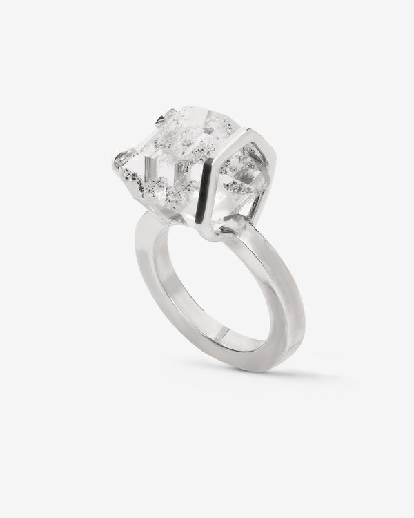 Mizuki Tochigi - Facet Crystal Ring - (Silver)
